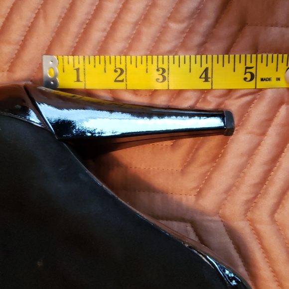 Patent Cap Toe Suede Boots! - Picture 4 of 4